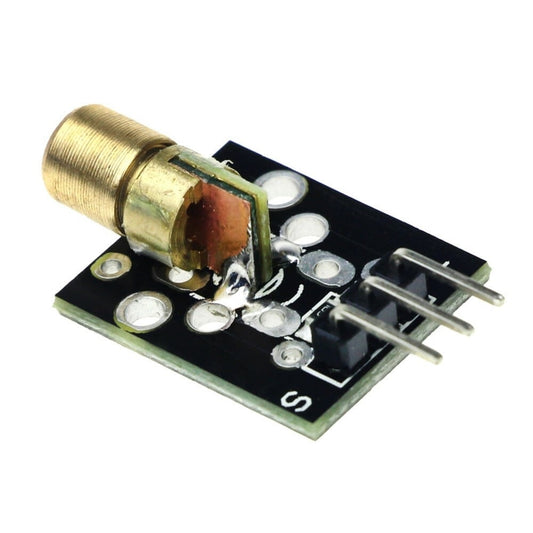 KY-008 Red Dot Laser Sensor Module 5V - 650nm - 6mm - (AD73902)