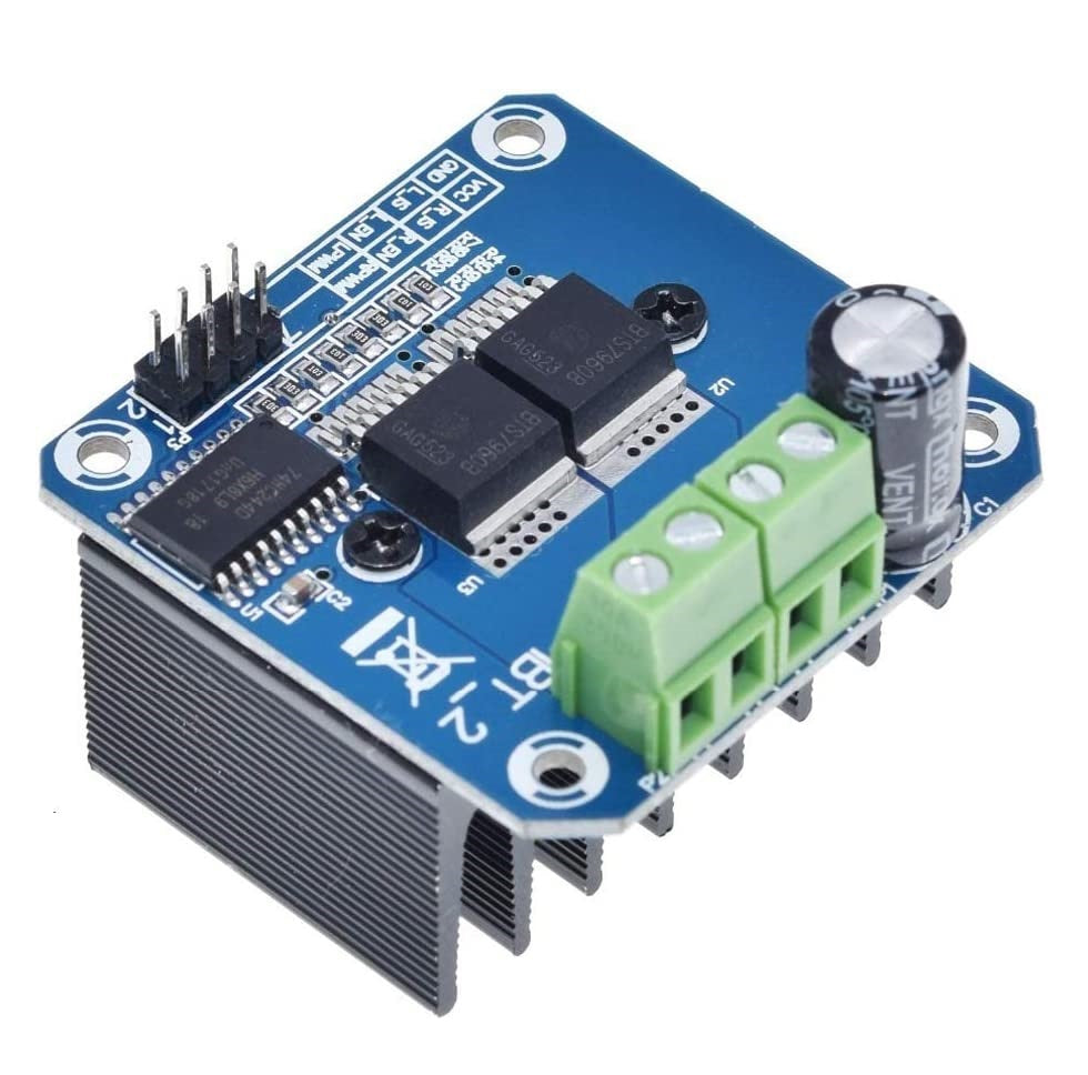 BTS7960 43A H-Bridge High Power Driver Module - (AD74262)