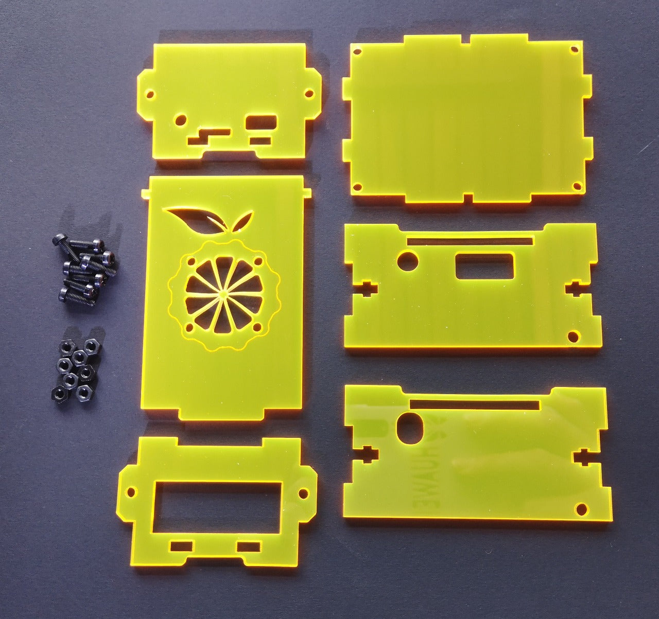 Acrylic Case Enclosure For Orange Pi 3 LTS - (AD74700)