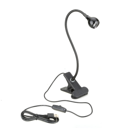 USB Flexible Reading LED Lamp Clip 5V @ 3W - (AD74734)