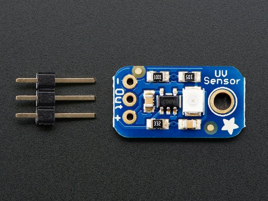 Analog UV Light Sensor Breakout - GUVA-S12SD [PID:1918] - (AD76201)