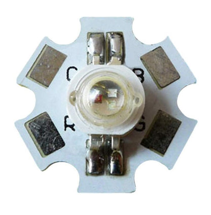 LED RGB 4-Pin 3W with PCB - (AD76374)