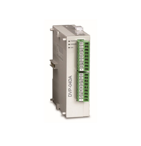 DVP04DA-S Delta DVP-Slim Expansion Module 24VDC (4-Analog Outputs) - (AD77230)