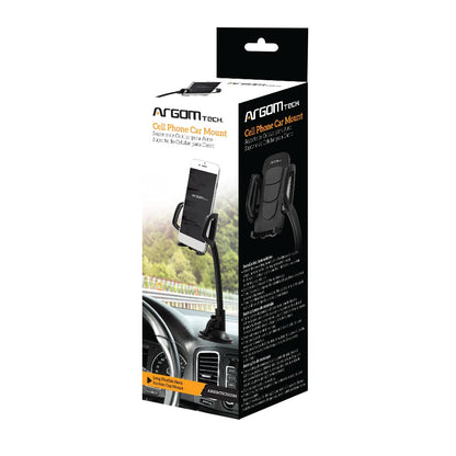ARG-AC-0326 Argom Cell Phone Car Mount Long Neck - (AD77308)