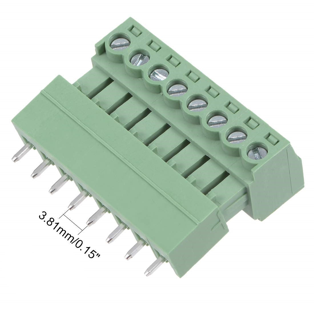 9 Pin Terminal Block Connector 3.81mm Pitch (Male & Female) - (AD77327)