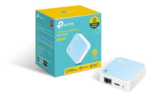 TP-Link Network TL-WR802N 300Mbps Wireless N Nano Router - (AD77564)