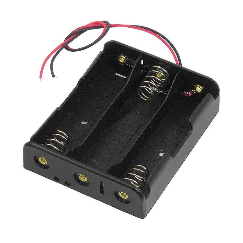 3xAAA Battery Holder with Wire - (AD78006)
