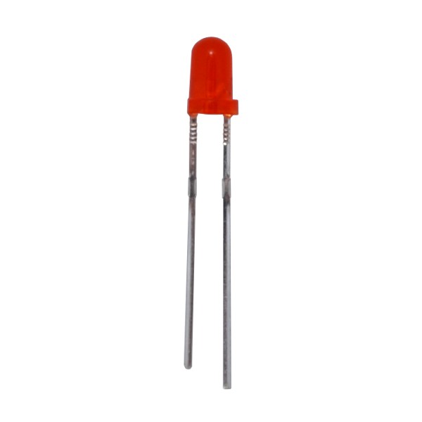 Red LED 3mm Diffused - (AD7800)