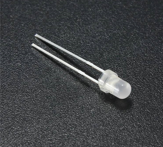 LED White 3mm Diffused - (AD7808)