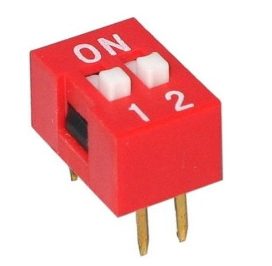 2-Bit Slide Type DIP Switch - (AD788)