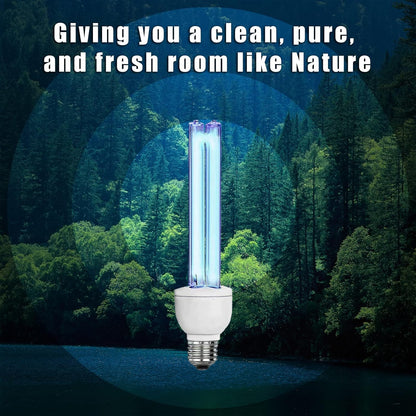 25 Watt UVC Light Bulb with Ozone 254nm 110v - (AD79420)