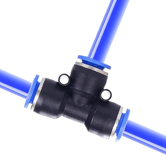 6mm PE Pneumatic Connector Push In Fitting For Air Hose - (AD80073)