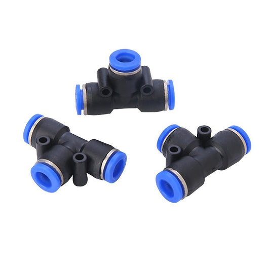 6mm PE Pneumatic Connector Push In Fitting For Air Hose - (AD80073)