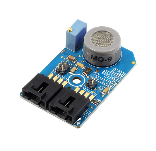 MQ-9 Carbon Monoxide Combustible Gas Sensor ADC121C 12-Bit ADC I2C Module - (AD80452)
