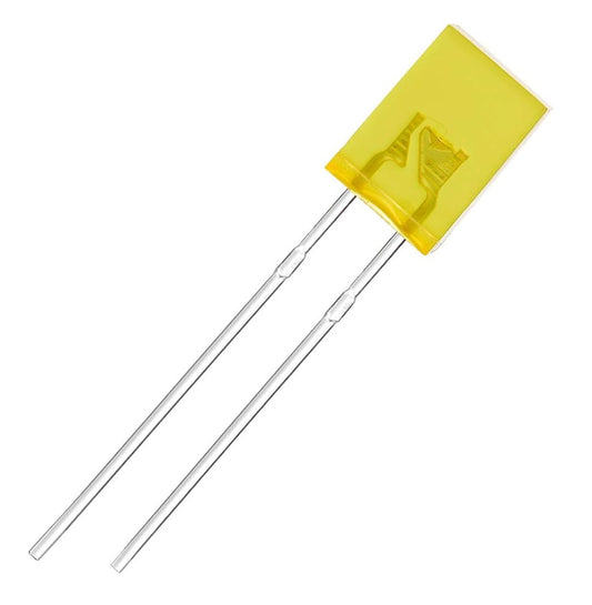 Rectangular Yellow LED 2x5mm - (AD81018)