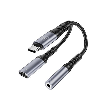 CB-PD35 Maxell USB-C To 3.5mm Female Adapter With PD - (AD82348)