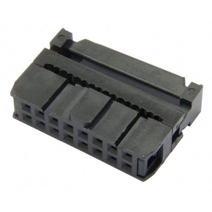 2x8 Female Ribbon Crimp Connector - 16 Pin - (AD8262)