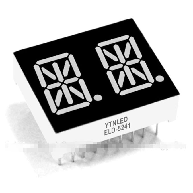 2-Digit Alphanumeric Display - Red 0.54" [ELD-5241AS] - (AD82773)