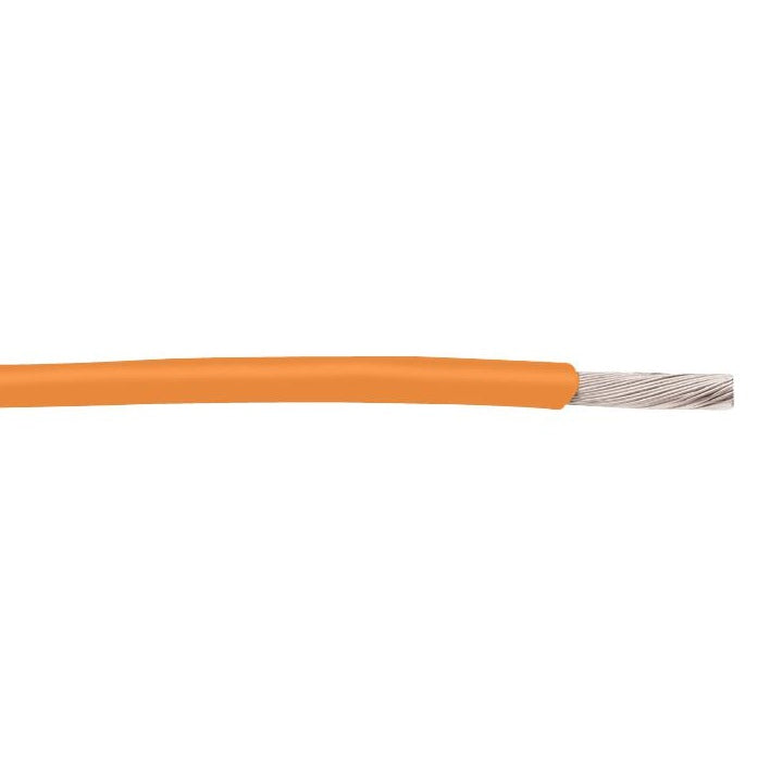 35618 Belden 18AWG Orange Hook-up Wire (1 Meter) - (AD82923)