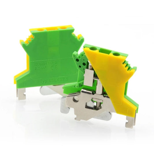 USLKG2.5 Ground Terminal Block Din Rail - (AD83199)