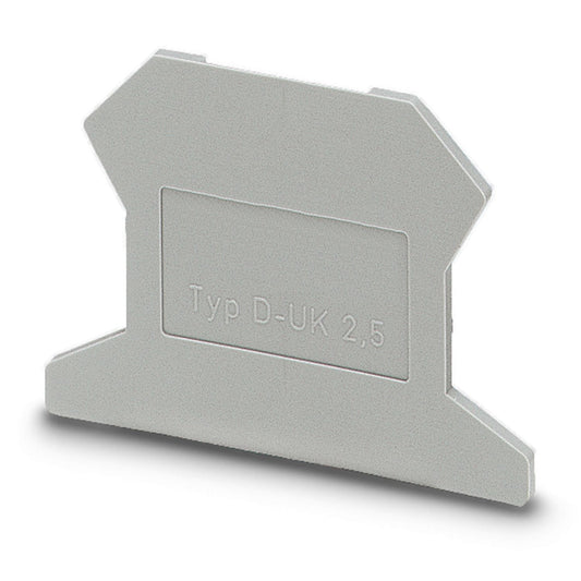 D-UK-2.5 End Cover For Terminal Block - (AD83226)