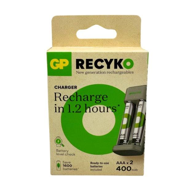 GP ReCyko 2xAAA + USB Charger - (AD84184)
