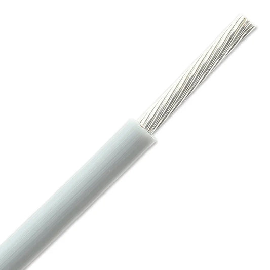 22AWG White Hook-up Stranded Wire 600V - 105ºC (1 Meter) - (AD84255)