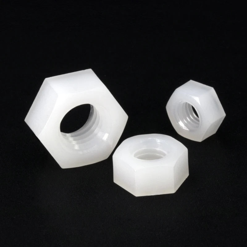 M2 Nylon Nut White - (AD84335)