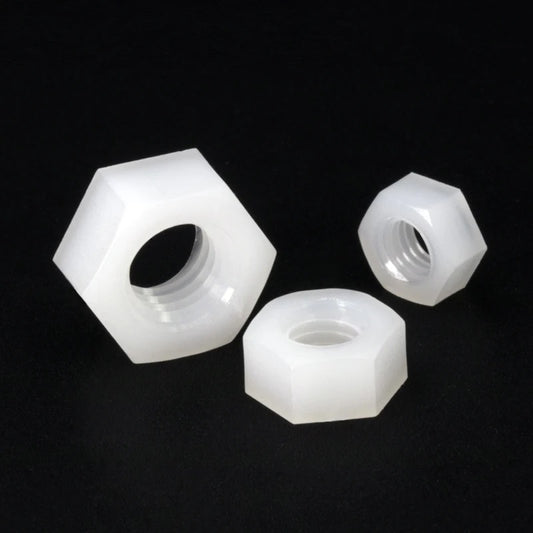 M2 Nylon Nut White - (AD84335)