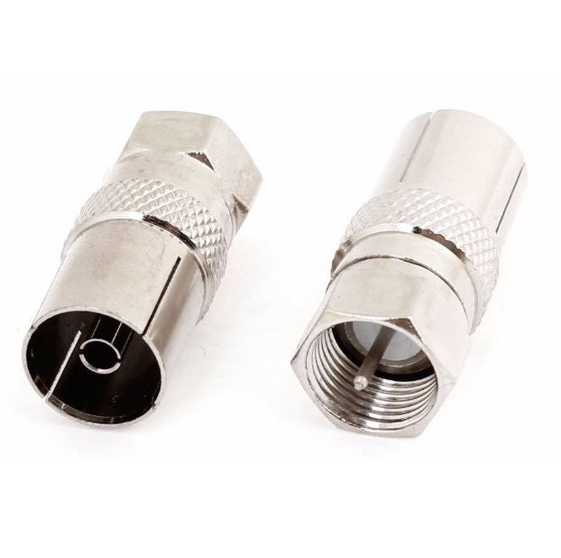 Female PAL to Male RF Coaxial Connector - (AD84579)