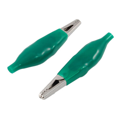 Green Alligator Test Clip (28mm) - (AD85733)