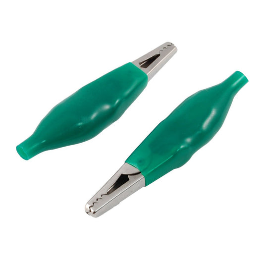 Green Alligator Test Clip (28mm) - (AD85733)