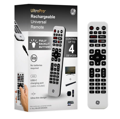 GE 80984 Rechargeable Universal Remote - (AD87451)
