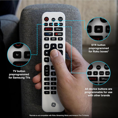 GE 80984 Rechargeable Universal Remote - (AD87451)