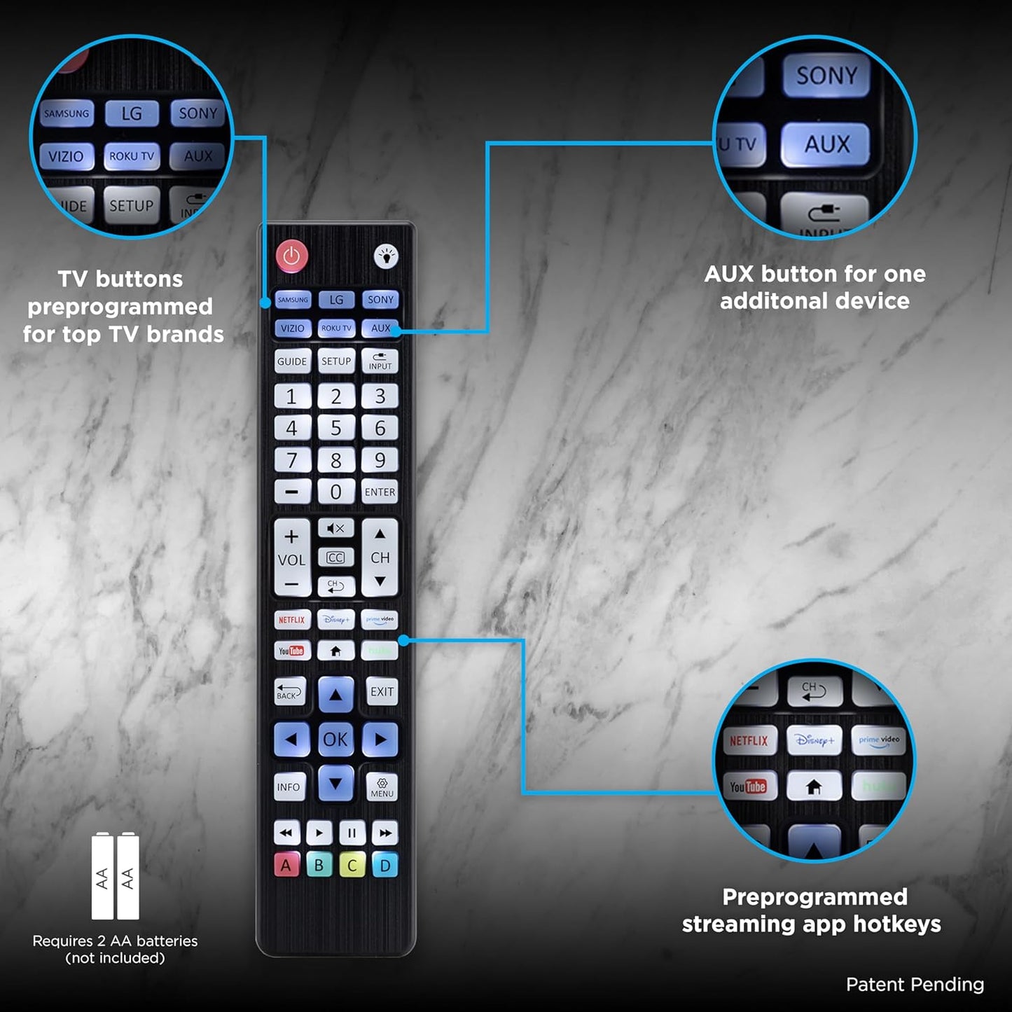 GE 80830 Universal Remote - (AD87485)