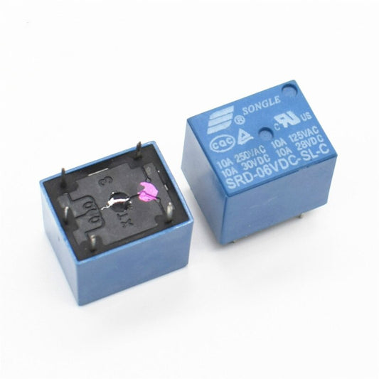 SRD-06VDC-SL-C Relay SPDT 6VDC - (AD9265)