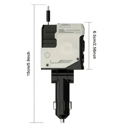 EMI-G37 66W USB Car Fast Charger - (AD92980)