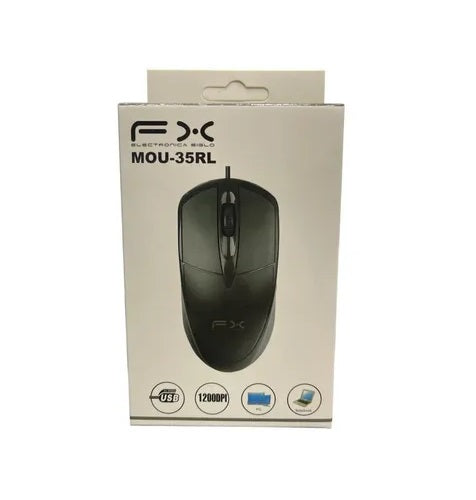 MOU-35RL Classic Wired USB Mouse - (AD92982)