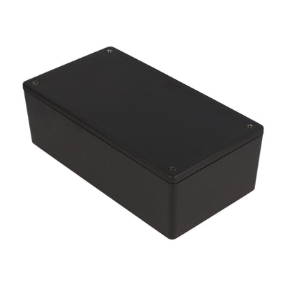 1591XXDBK Plastic Box Black (6"L x 3.25"W) - (AD92987)