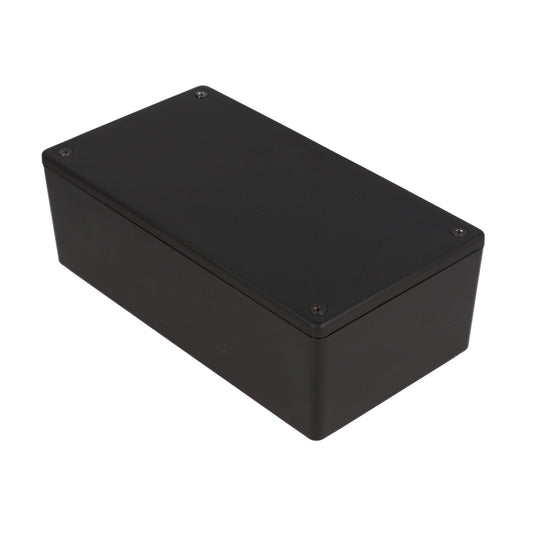 1591XXDBK Plastic Box Black (6"L x 3.25"W) - (AD92987)