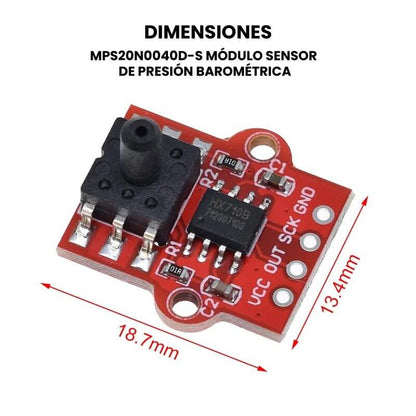MPS20N0040D-S Barometric Pressure Sensor Module - (AD46238)