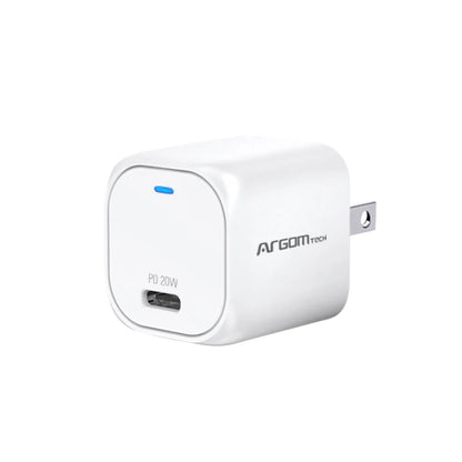 ARG-AC-0110WT Argom 20W PD Type-C Wall Charger - (AD16106)