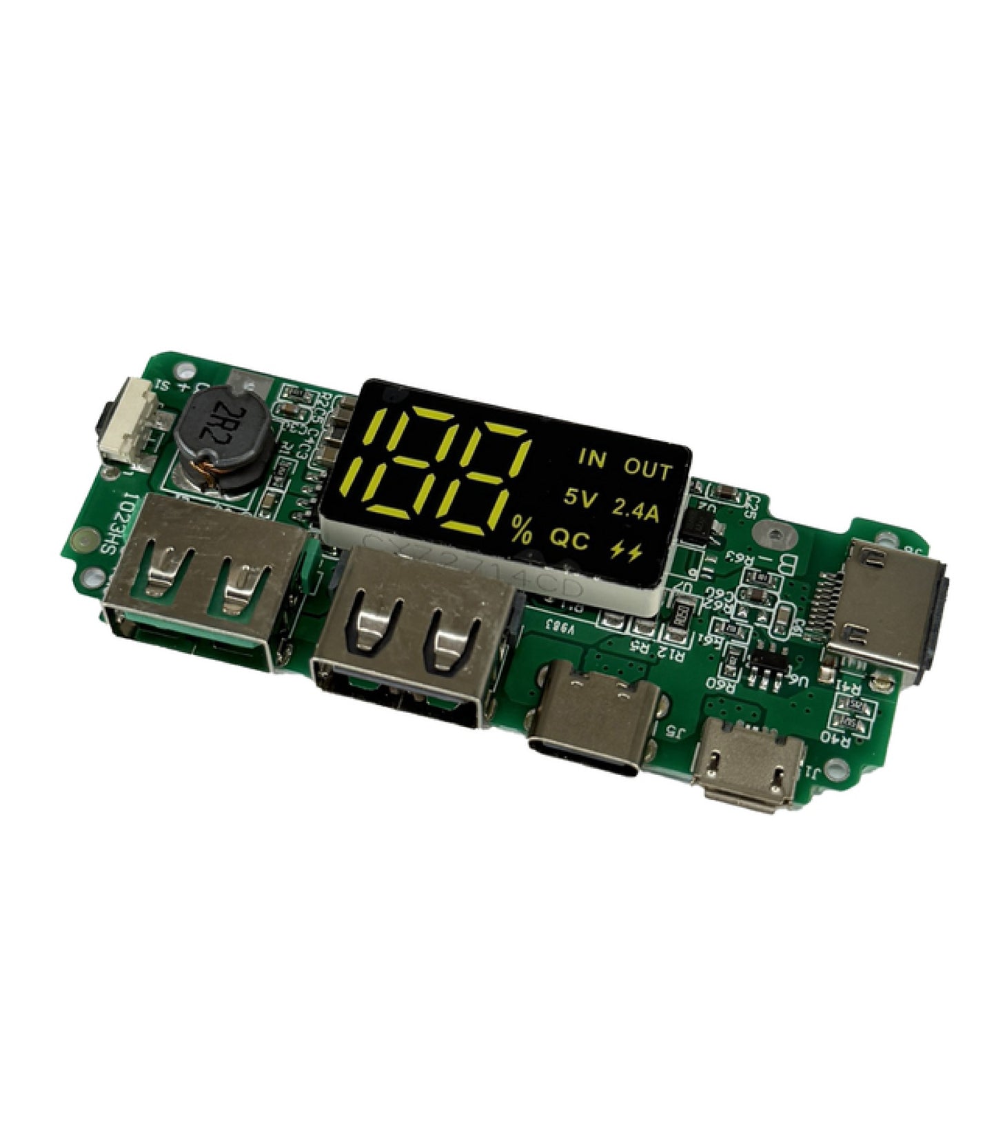 Quick Charging Module 5V 2.4A with Display - (AD30418)