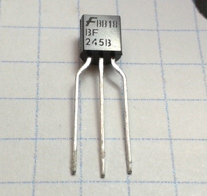 BF245B JFET Canal-N 30V @ 15mA - (AD5019)