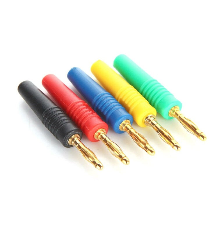 Blue 2mm Banana Male Plug - (AD69751)