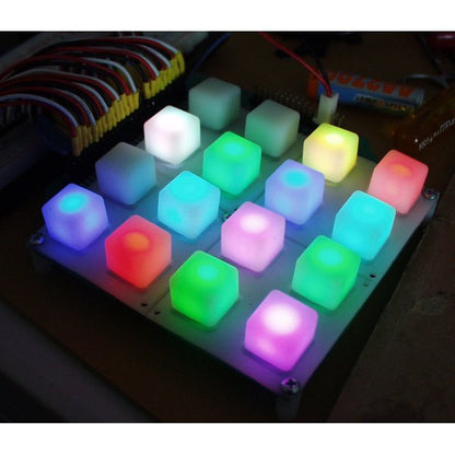 Button Pad 4x4 - LED Compatible [COM-07835] - (AD23909)