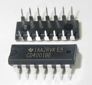 CD4001BE Quad 2-Input NOR Gate CMOS - (AD21358)