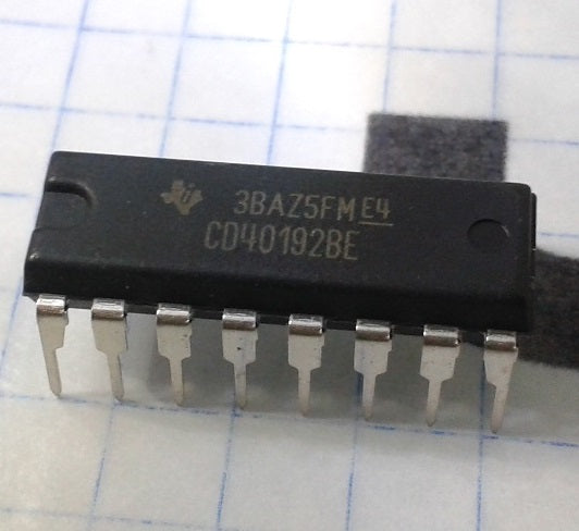 CD40192BE Contador Up/Down [74LS192] - (AD2349)