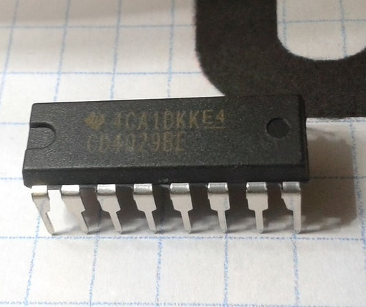 CD4029BE CMOS Contador Reseteable - (AD6218)
