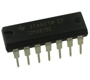CD4081 Quad 2-Input AND Gate CMOS - (AD19536)